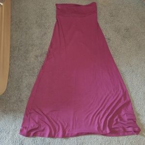 Plum Perfect Maxi Skirt